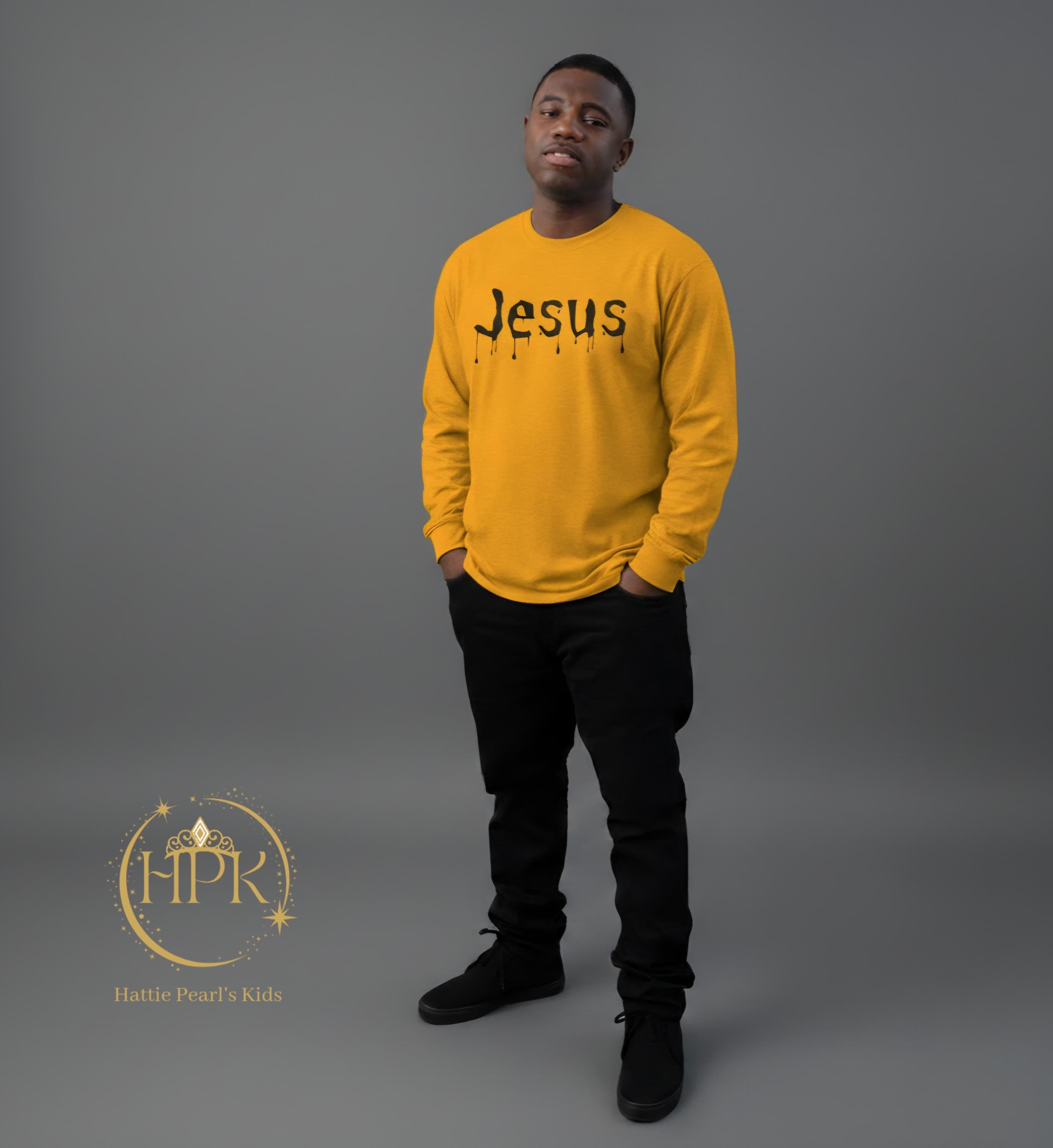 Dripping in Jesus Long Sleeve Tee