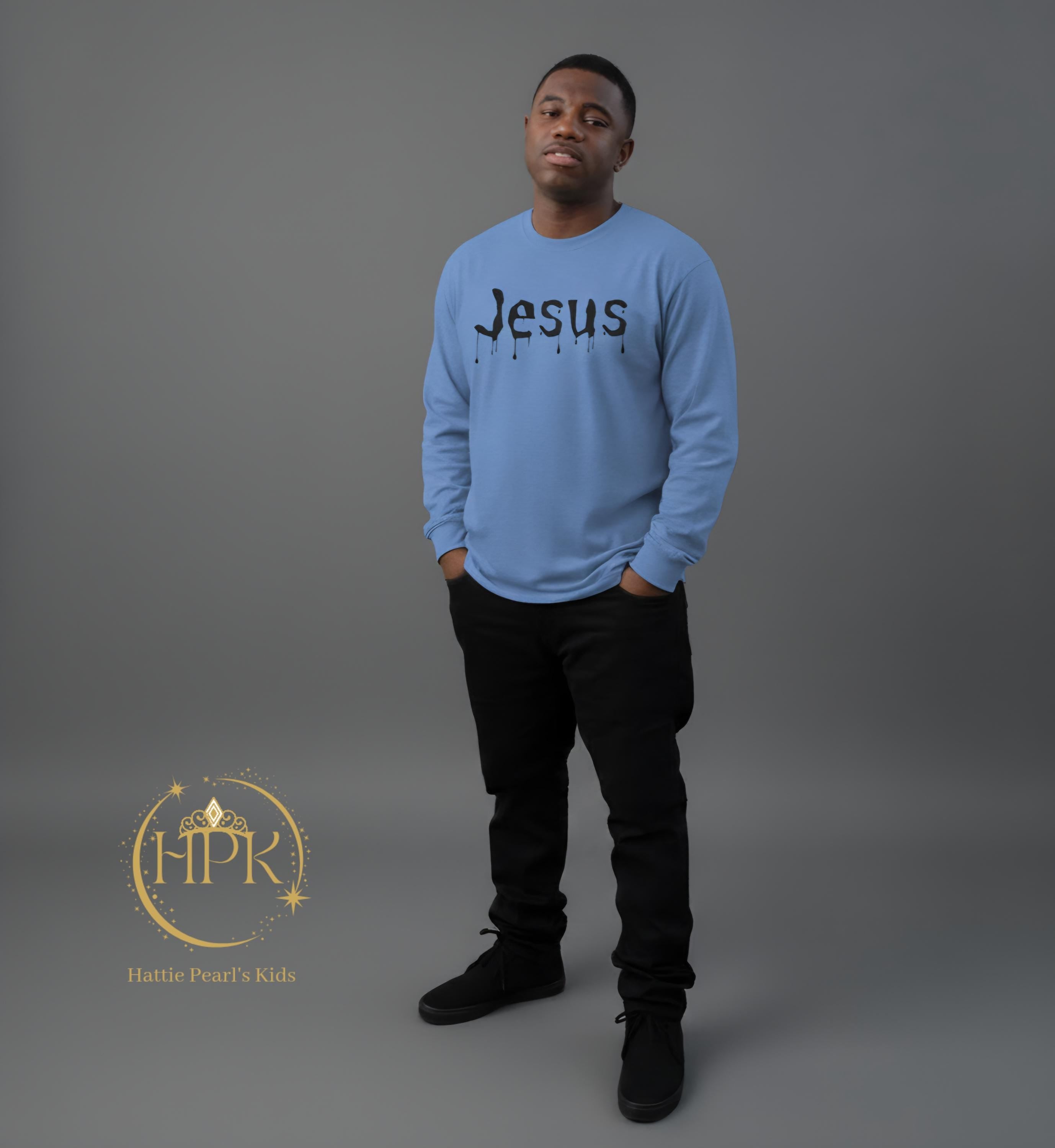 Dripping in Jesus Long Sleeve Tee