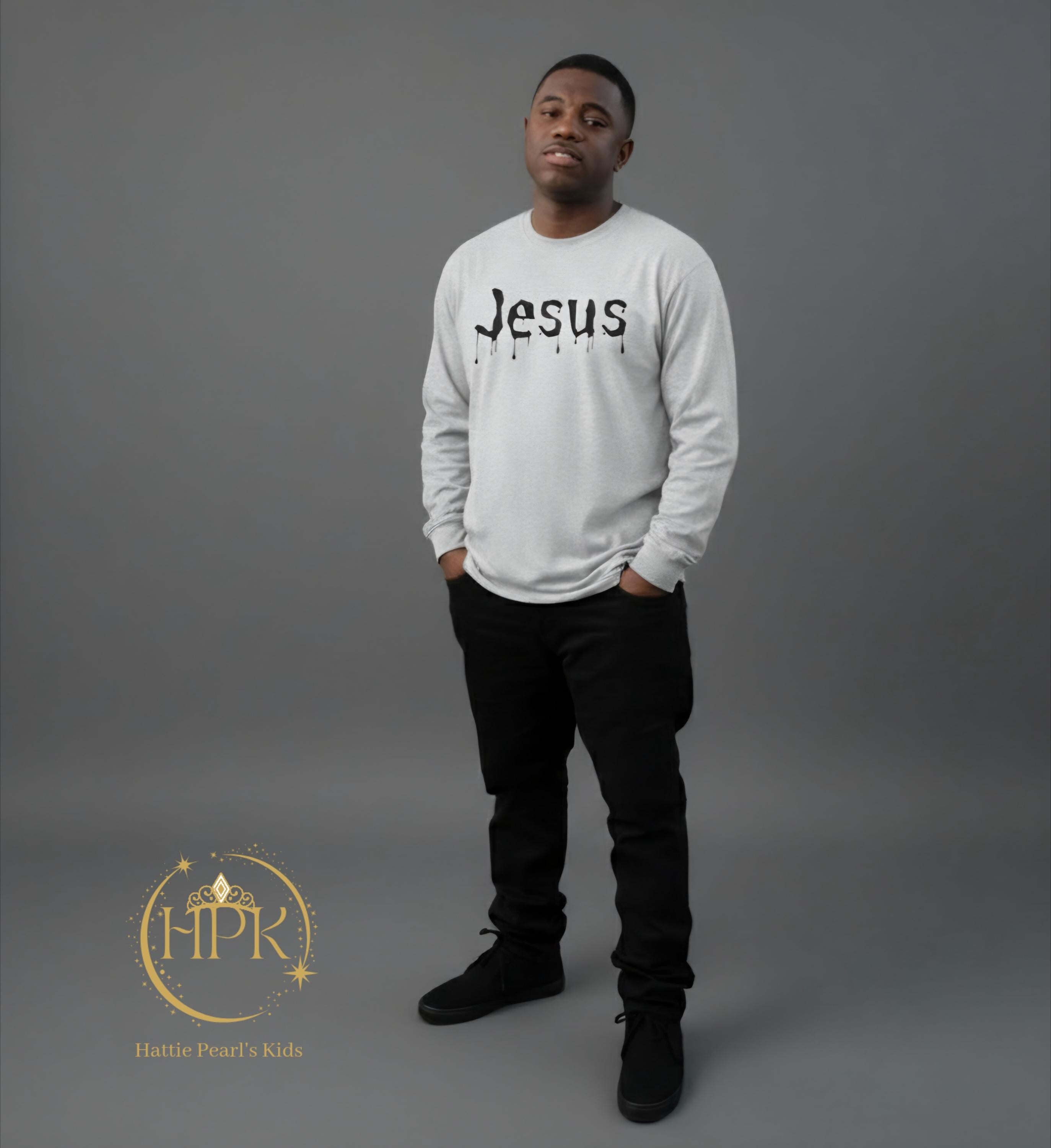 Dripping in Jesus Long Sleeve Tee