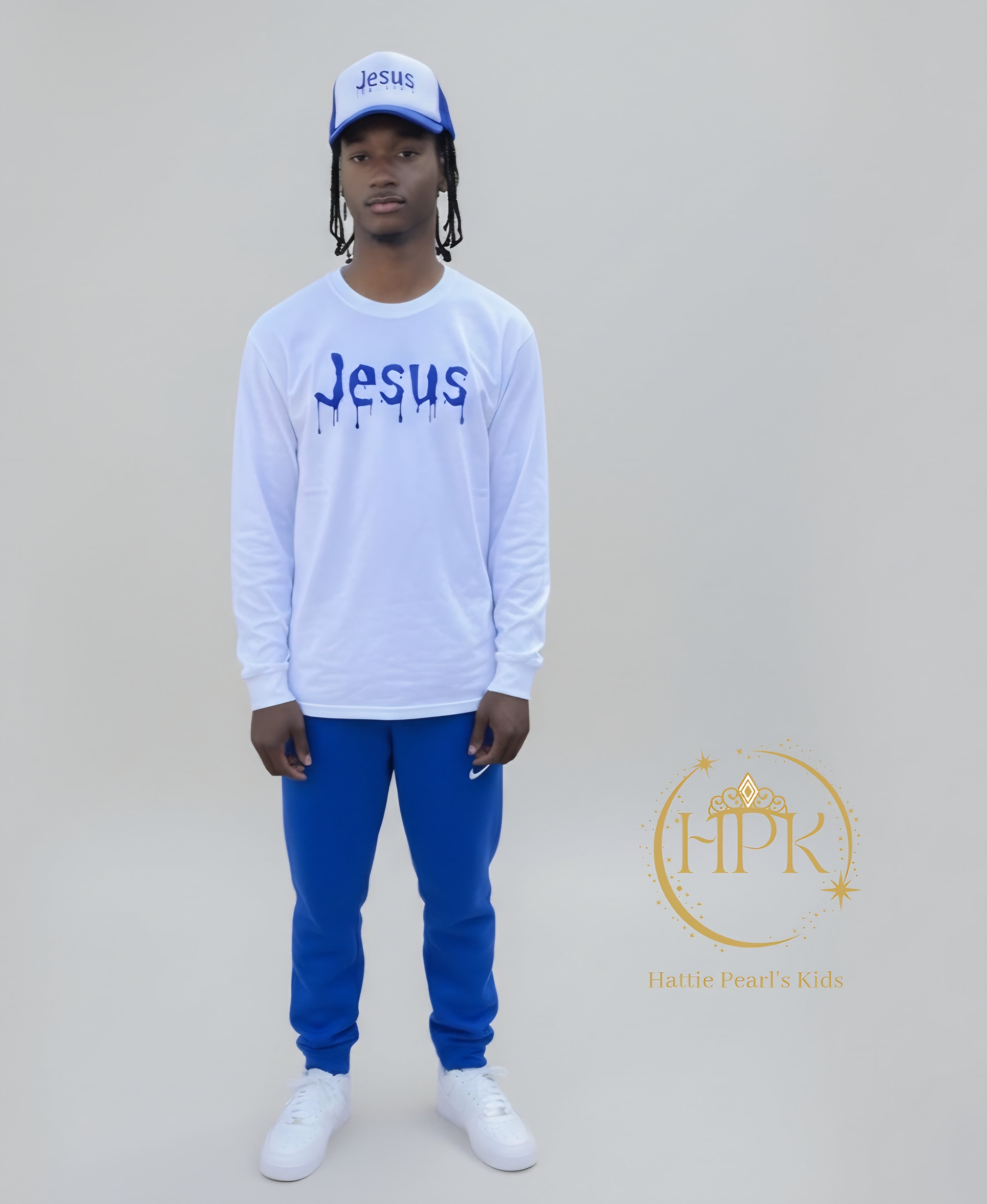 Dripped in Jesus Long Sleeve Tee