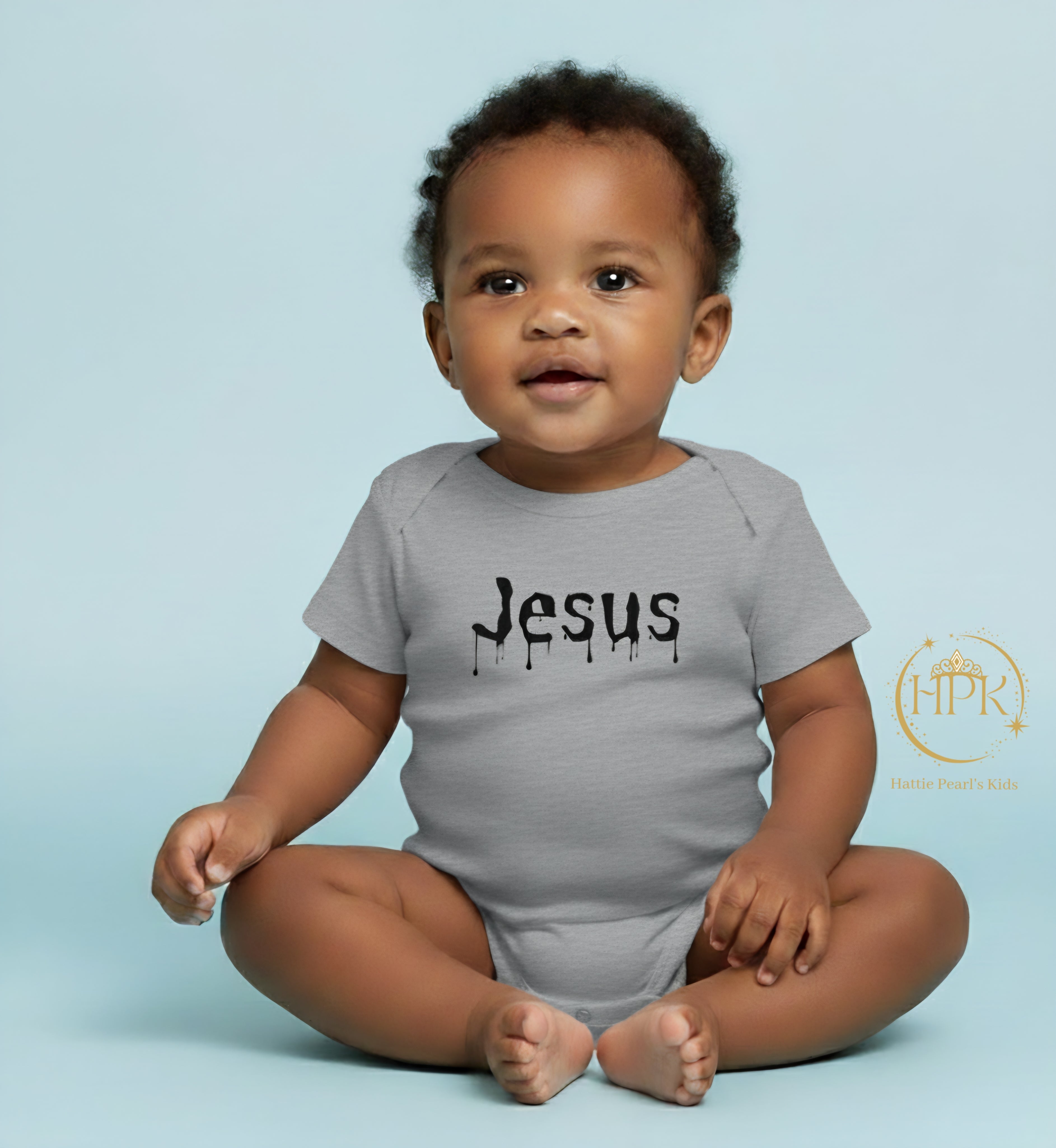 Dripped in Jesus-Infant Fine Jersey Bodysuit