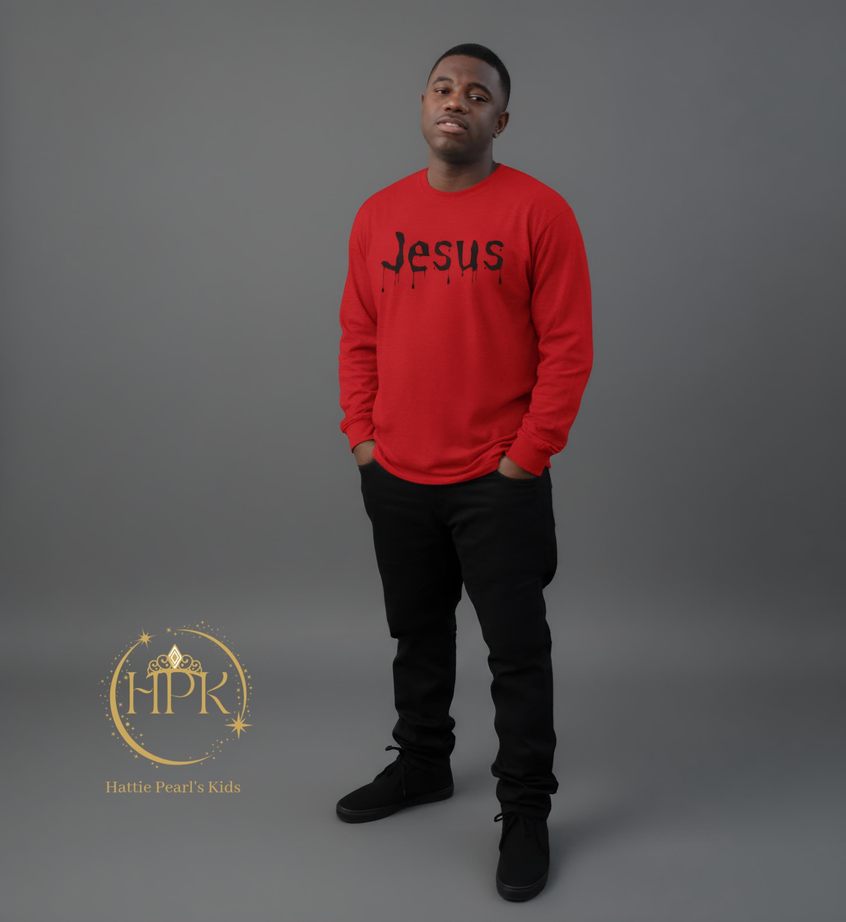 Dripping in Jesus Long Sleeve Tee