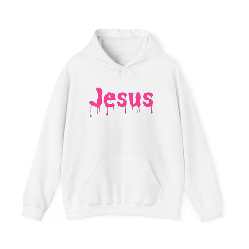 Jesus Drip Breast Cancer Awareness Hoodie