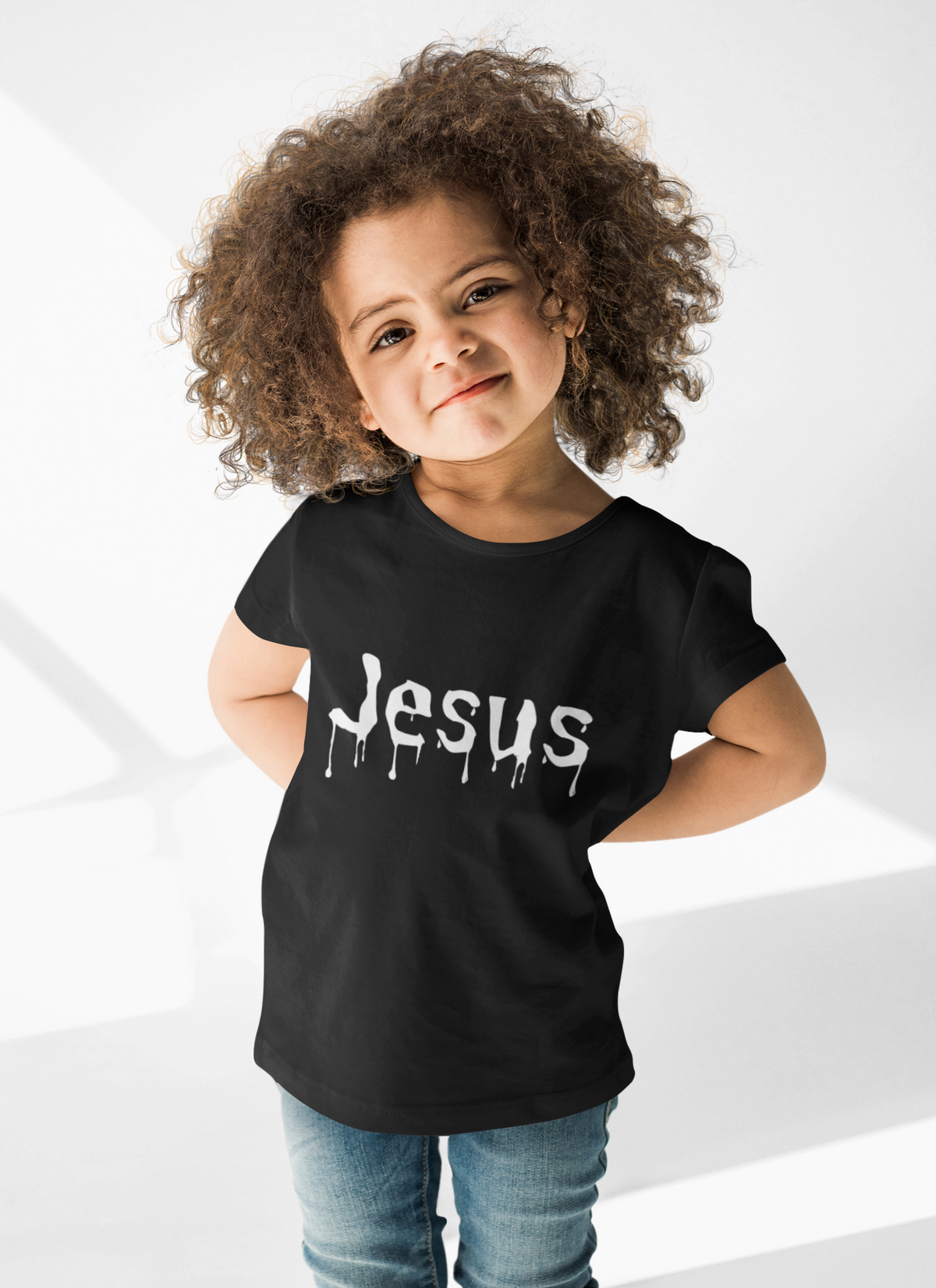 Dripped in Jesus Kids Tee