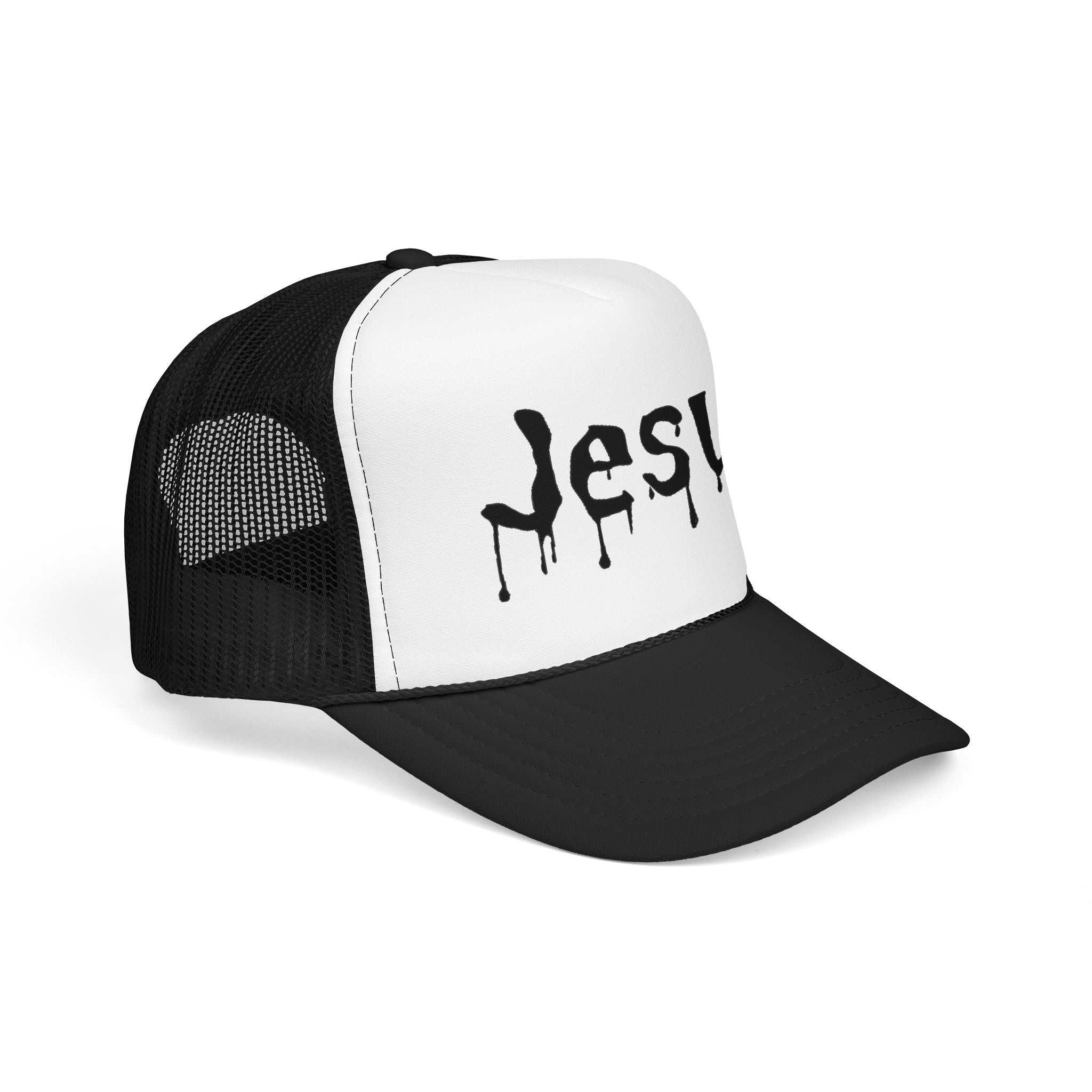 Jesus Drip Trucker Hat| Black