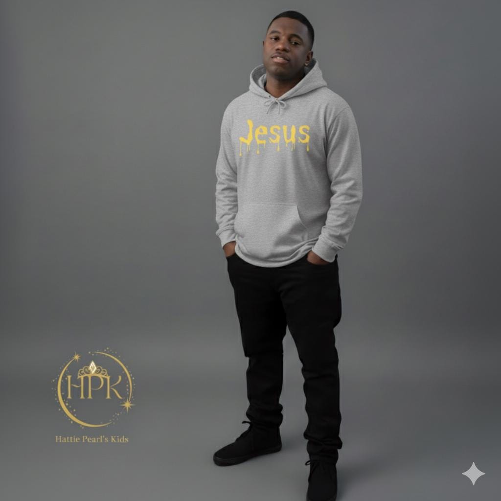 Dripped in Jesus Hoodie (Yellow)