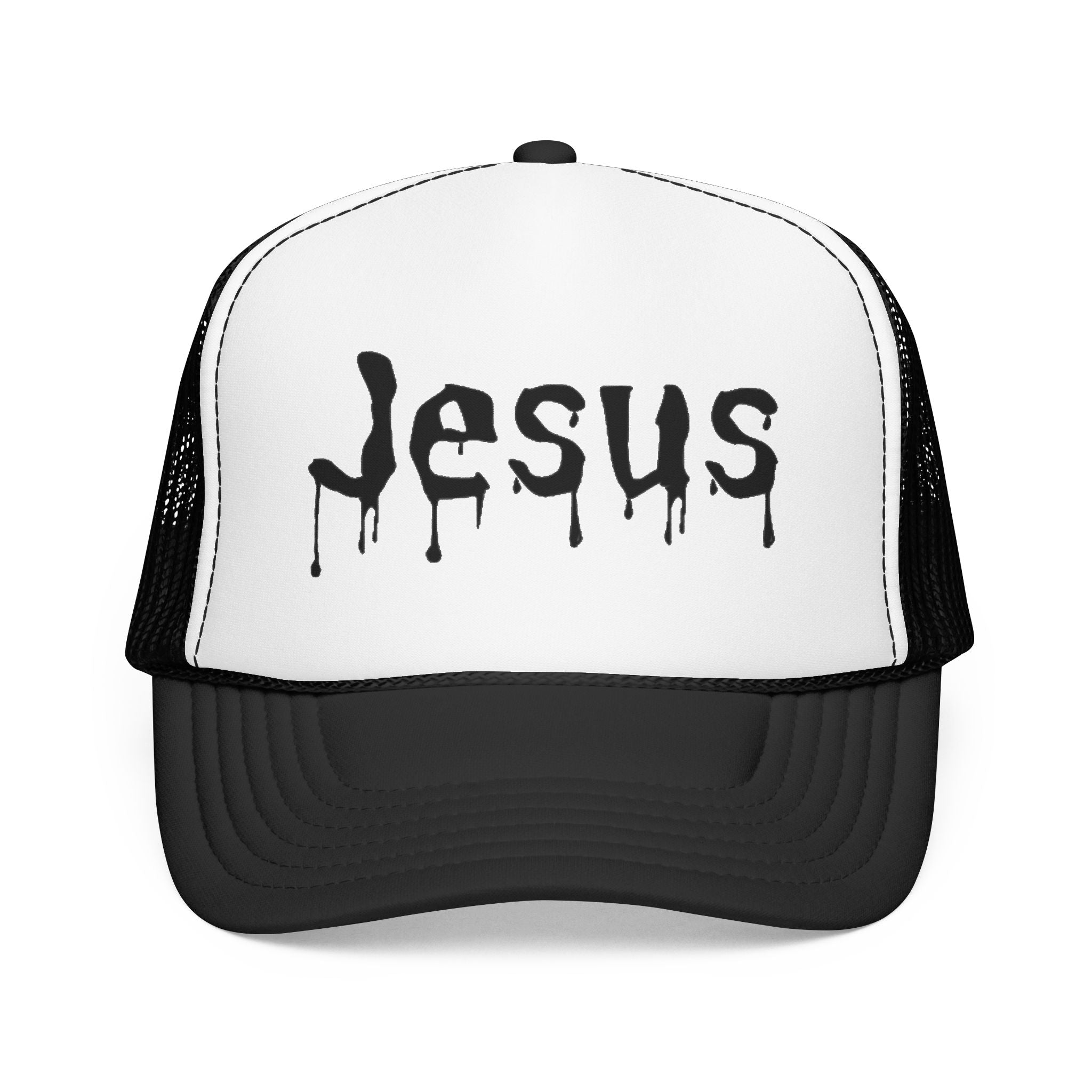 Jesus Drip Trucker Hat| Black
