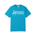 Dripped In Jesus™: Premium Tee Sapphire