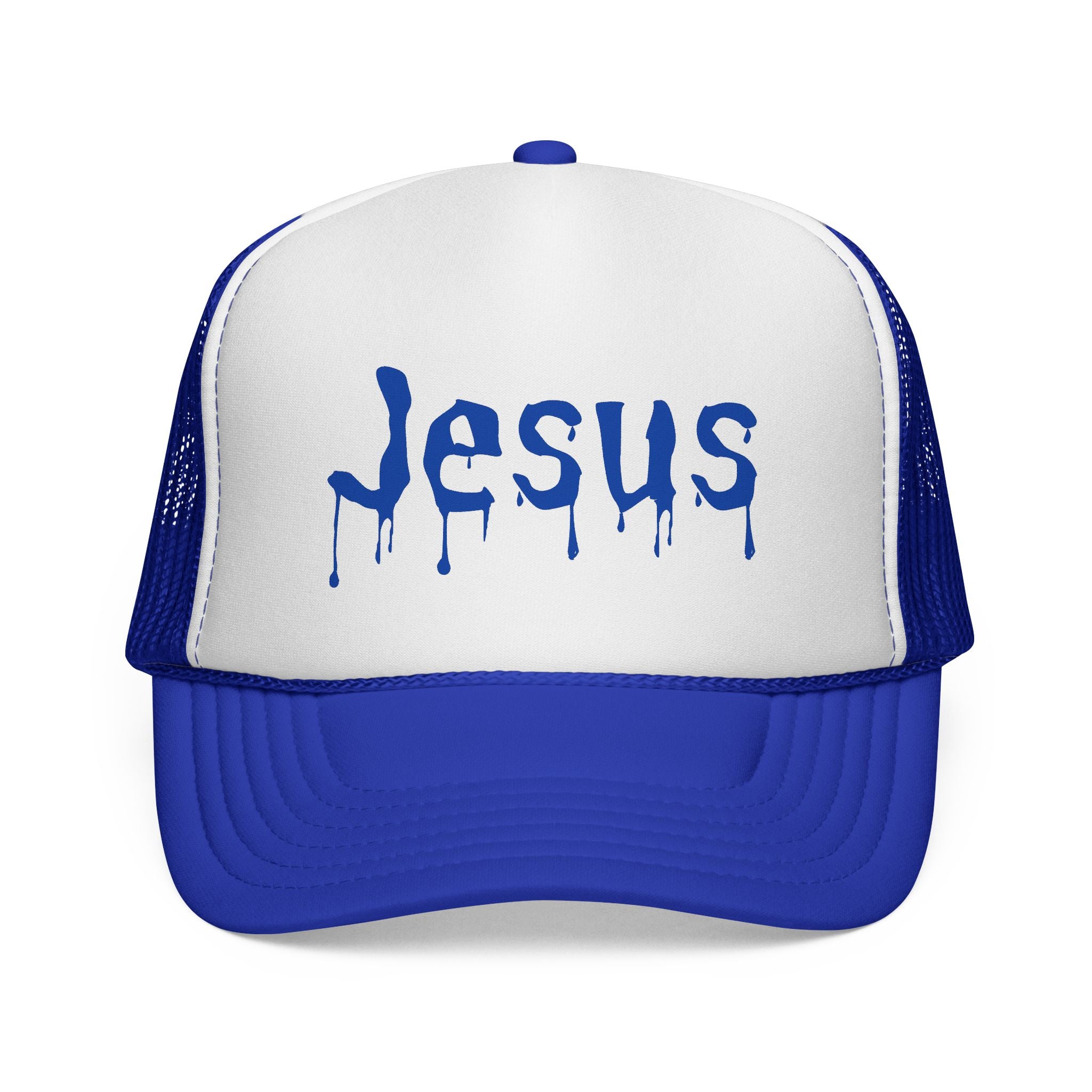 Jesus Drip Trucker Hat| Royal