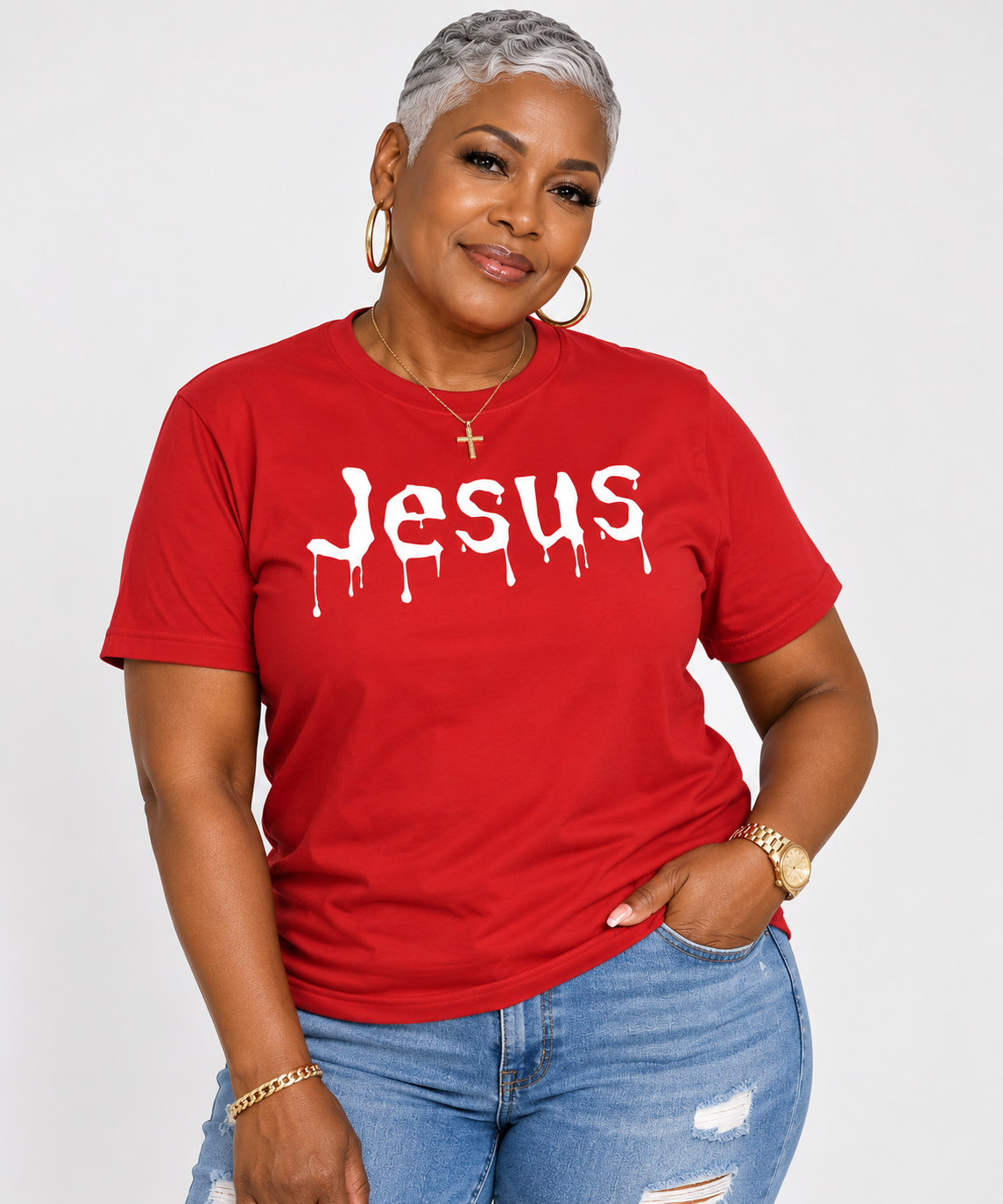 Dripped in Jesus Tee