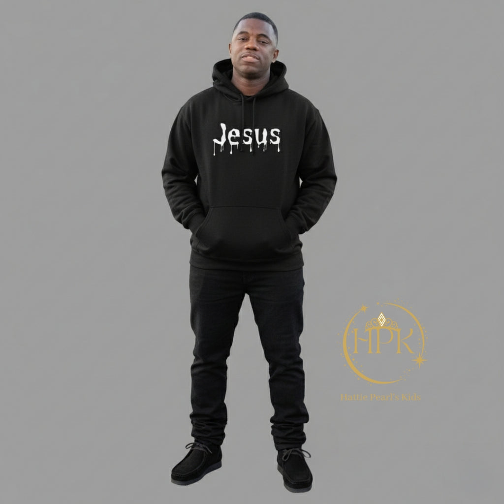 Dripped in Jesus Hooded Sweatshirt