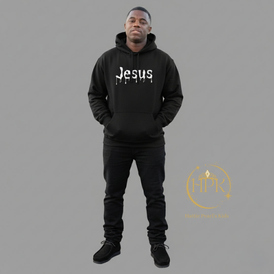 Dripped in Jesus Hooded Sweatshirt